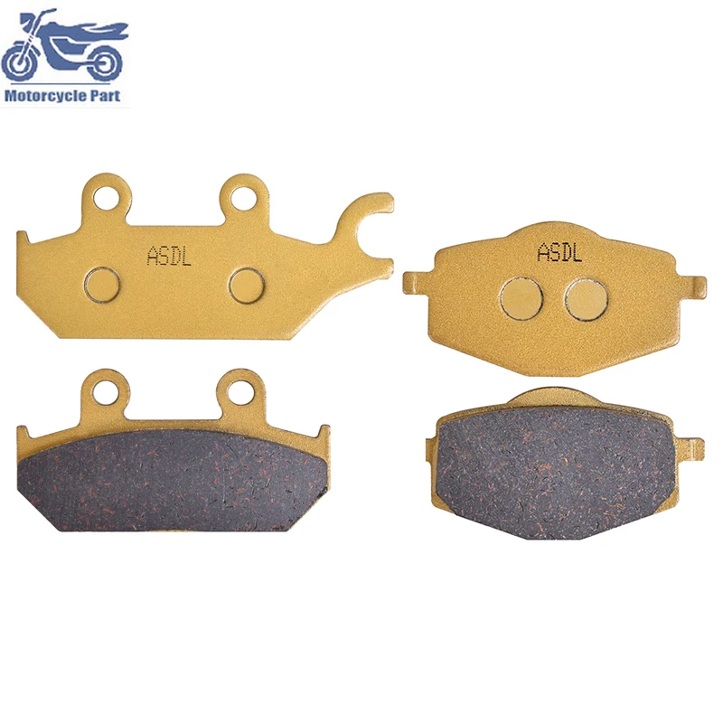 Carbon Ceramic Motorcycle Brake Rotor - Juego de pastillas de freno delanteras