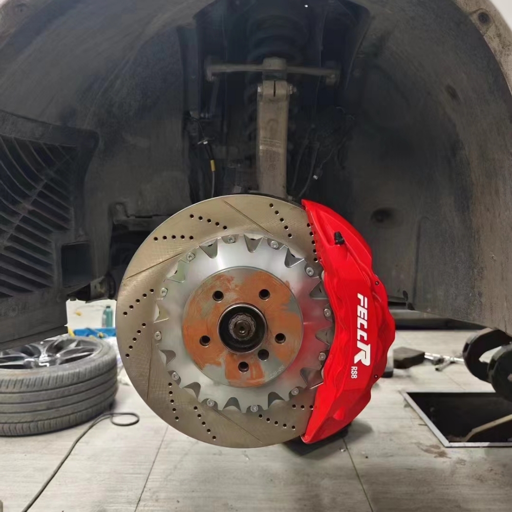 FECCR pinza delantera de 6 pis - Forged Front Brake Caliper 4 Piston reseña y precio