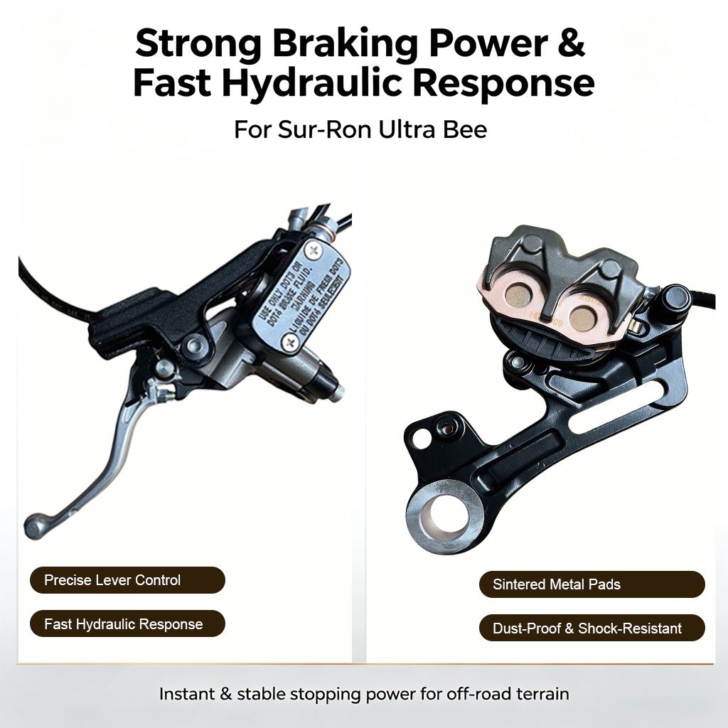 Kit de montaje de freno hidráu - Front Rear Brake Caliper Bracket Kit reseña y precio