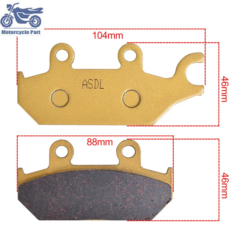 Juego de pastillas de freno de - Carbon Ceramic Motorcycle Brake Rotor reseña y precio